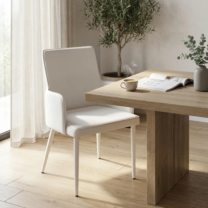 Sedia con braccioli per tavolo da pranzo - TAMI