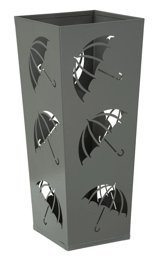 Portaombrelli design decorativo silhouette urbana 19x48 cm - UMBRELLA