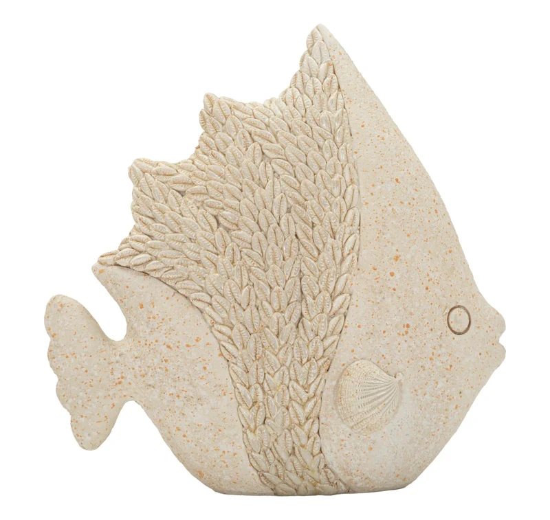 Pesce decorativo in sabbia 16,7x6,5x16,8 cm - PESCE