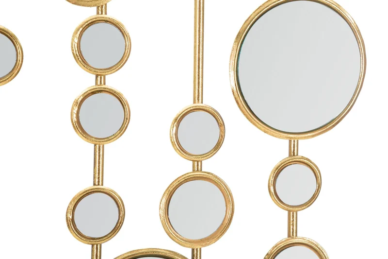 Pannello da muro decorativo con specchi 35,5x1,5x90 cm - SMALL MIRRORS