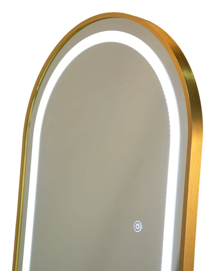 Specchio da terra ad arco con illuminazione LED 50x160 cm - SIMPLE