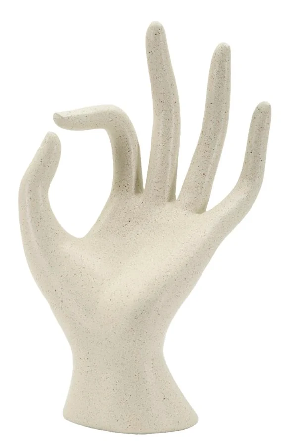 Scultura decorativa in pietra da interno 14x10x24 cm - SCULTURA OK STONS