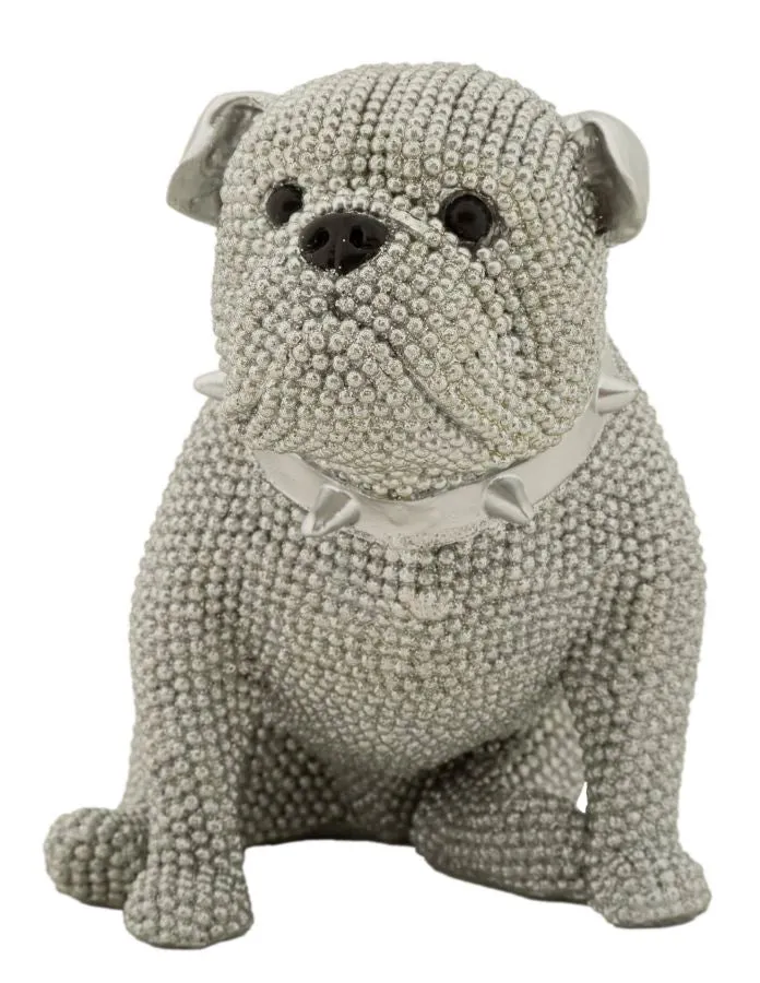 Cane decorativo in resina seduto 17x11x14 cm - SPARKY