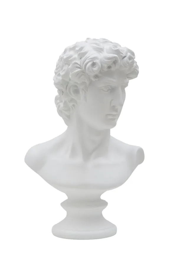 Scultura decorativa romana in resina 21x14x34 cm - ROMAN