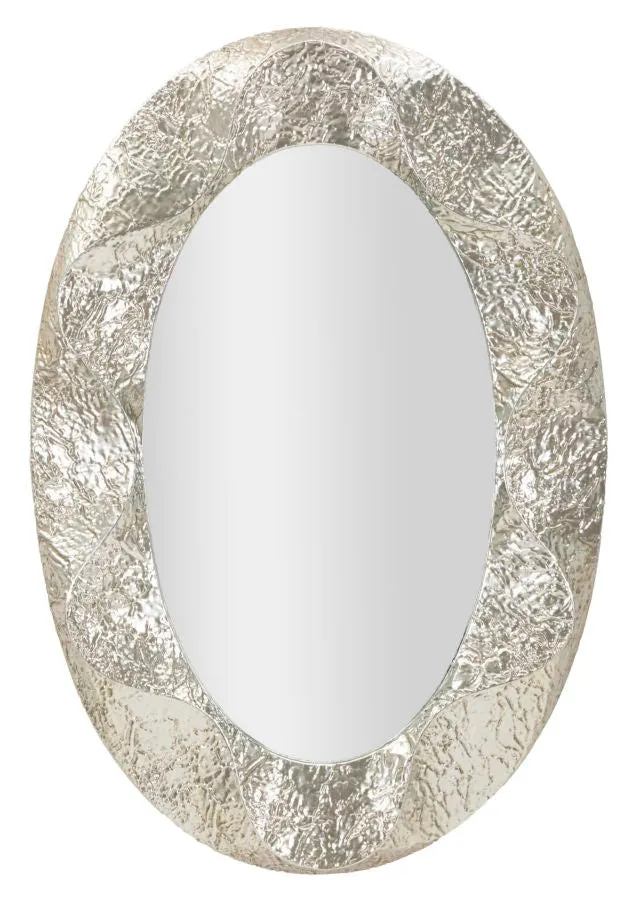 Specchio ovale da parete con cornice 87x128 cm - ARGELUX