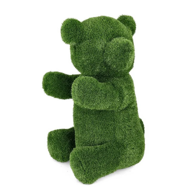 Orso decorativo in erba sintetica per giardino 70x100 cm - ERBA