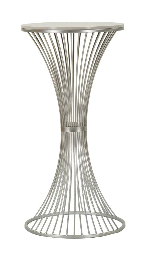 Tavolino rotondo da salotto in metallo 50x100 cm - FUNNEL