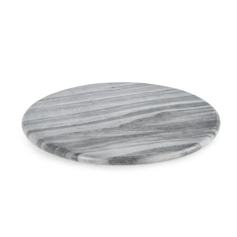 Sottopiatto decorativo rotondo in marmo naturale 35 cm - CRANE