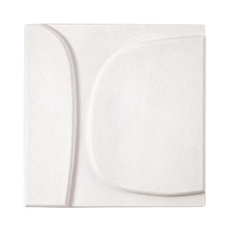 Pannello Decorativo da Parete in MDF Sabbiato 80x80 cm - ALBIN