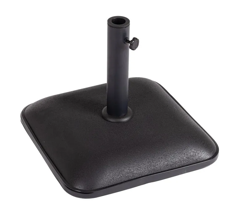 Base per Ombrellone Quadrata in Cemento e Resina 25 kg - OMBRELLONE