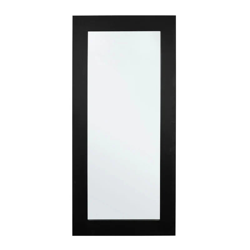 Specchio da Parete Rettangolare con Cornice Nera in Legno - YOUNG