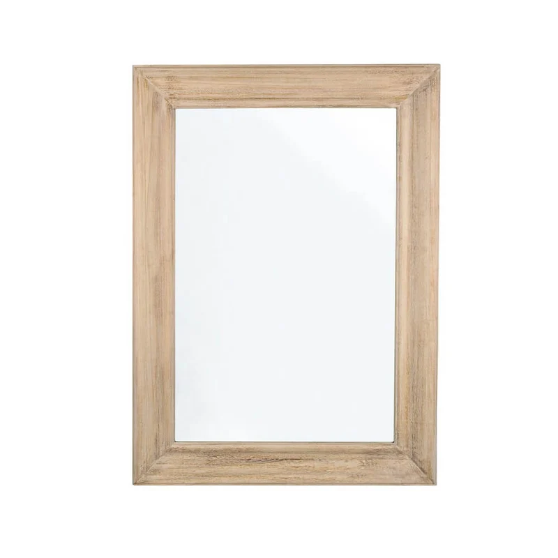 Specchio Rettangolare con Cornice in Legno di Paulonia 81x111 - YOUNG