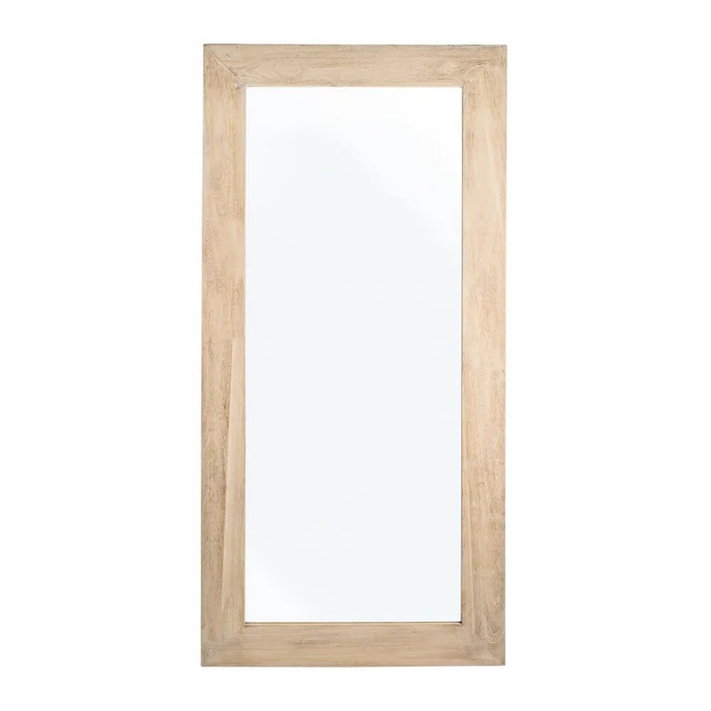 Specchio Rettangolare con Cornice in Legno di Paulonia 82x172 - YOUNG