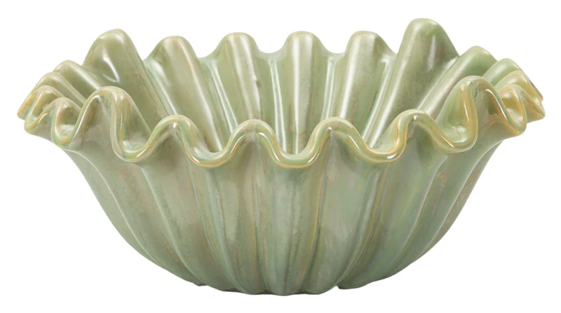 Svuotatasca rotondo ondulato elegante 33x14,5 cm - TASCHE VENICE