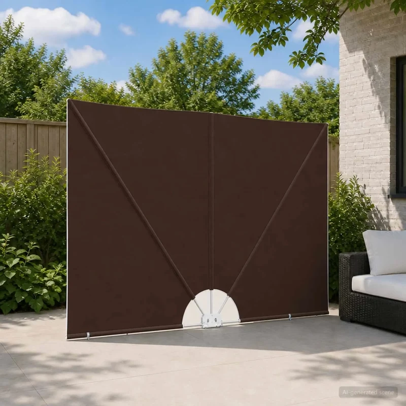 Schermo di Privacy per Balcone 150 x 300 cm Poliestere 42037157