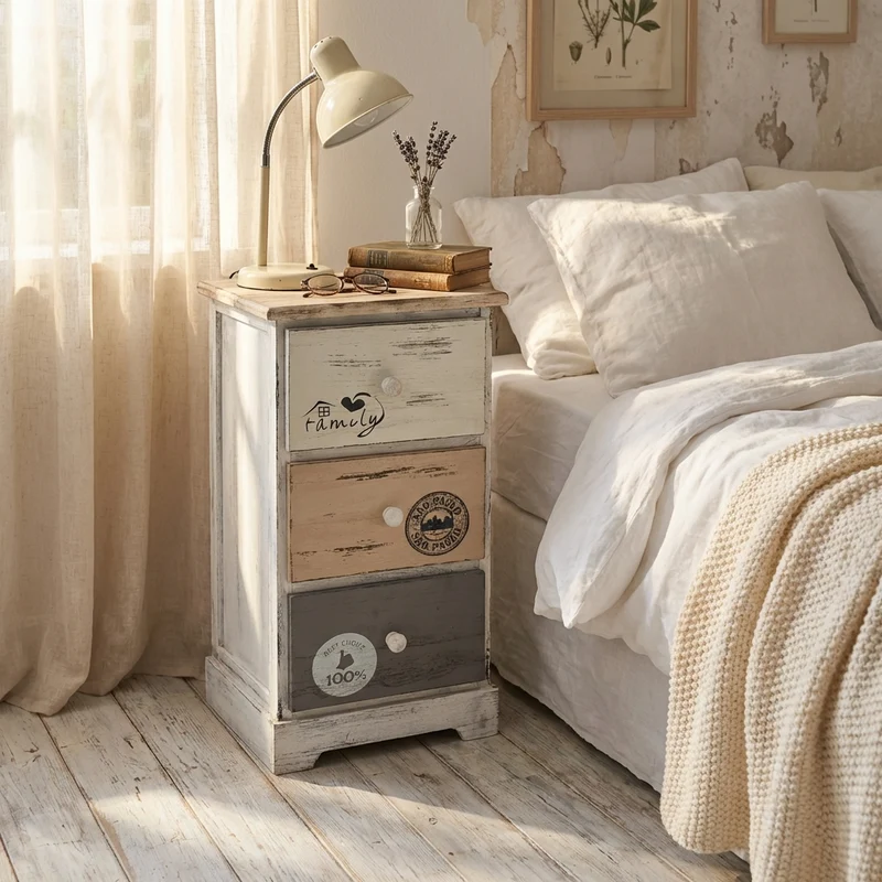 Cassettiera mobiletto per bagno camera - ICARUS