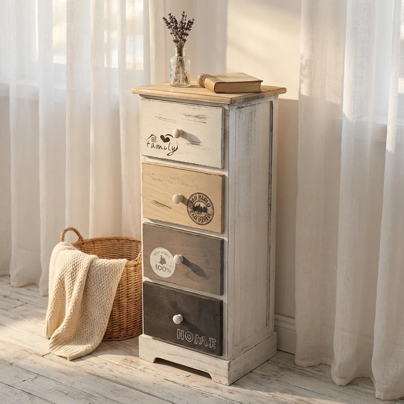 Cassettiera mobiletto per bagno camera - ICARUS