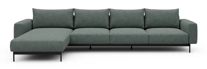 Divano con chaise longue Arthon B3