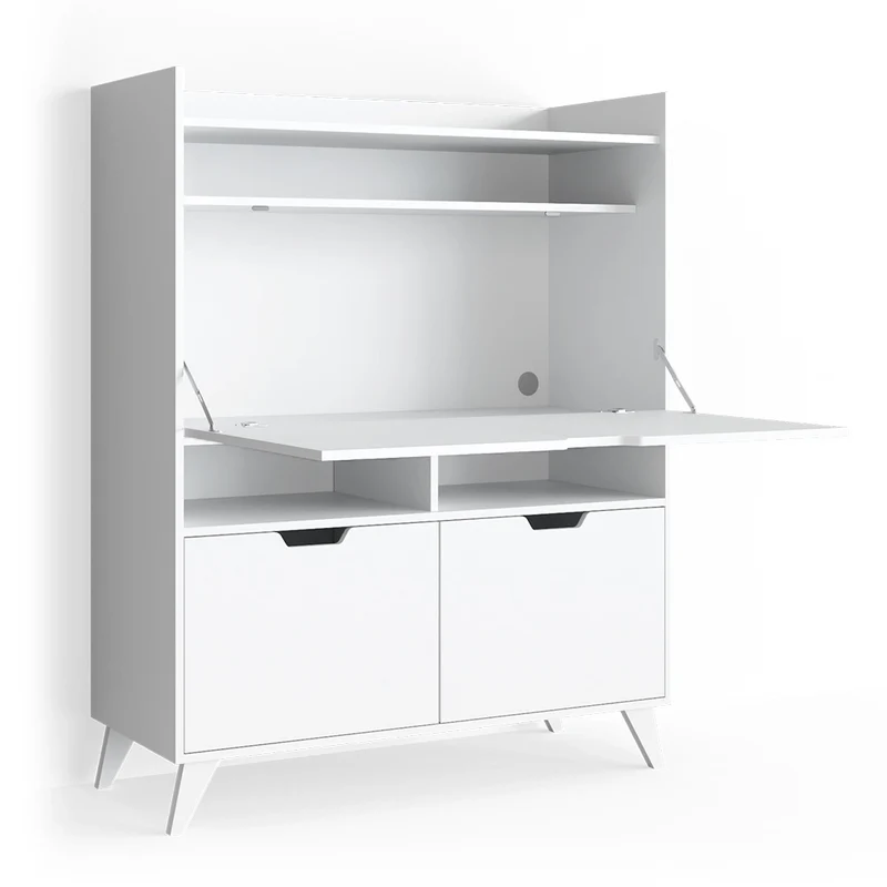 Scrivania Berdi Bianco 110 x 45 cm Vicco