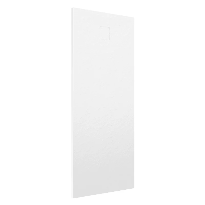Piatto doccia 80x150 cm colore bianco effetto pietra | Samos