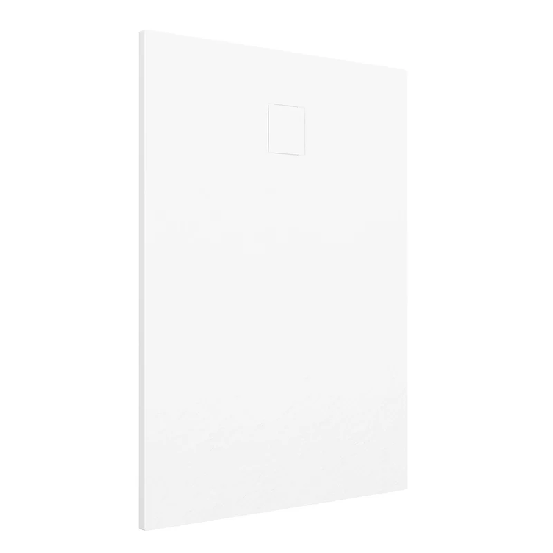 Piatto doccia 90x100 cm colore bianco effetto pietra | Samos