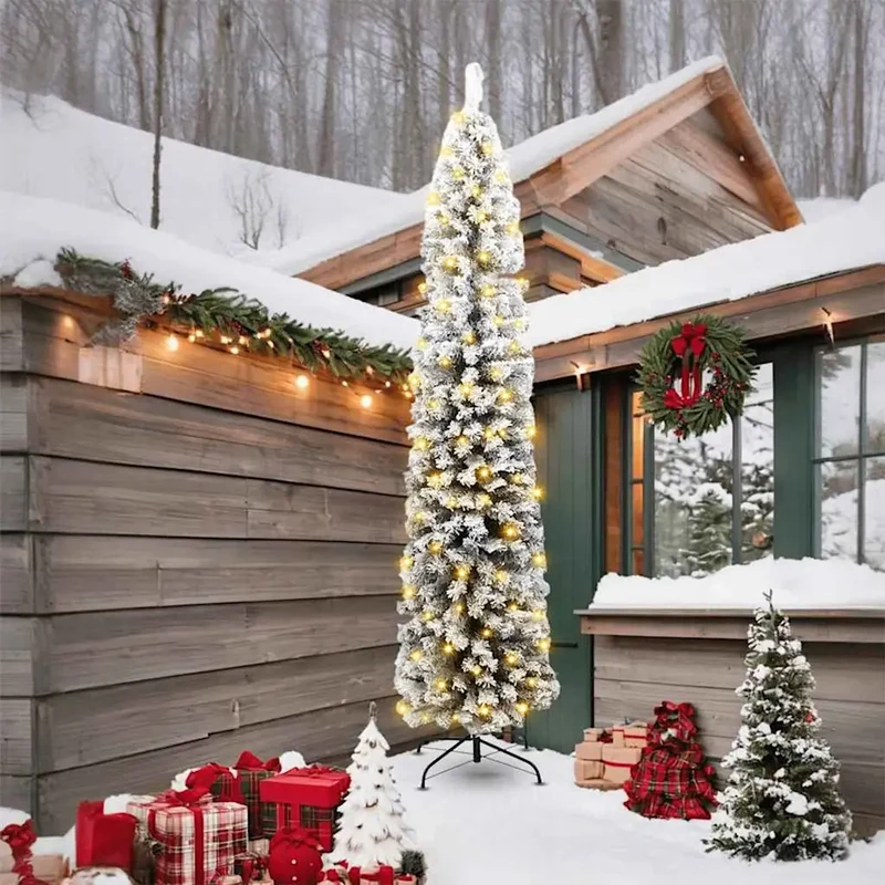 Albero di Natale artificiale con 300 LED Verde 240 cm 3395040