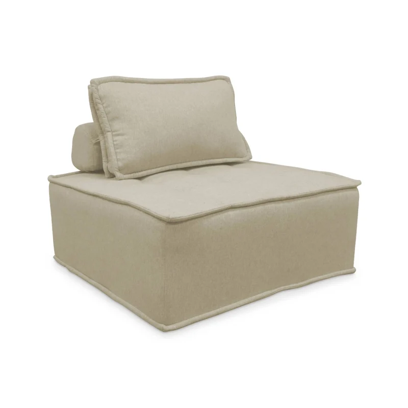 Modulo per divano modulare, beige