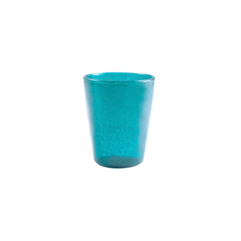 Bicchiere tumbler acqua turquoise Memento Synth in metacrilato 0,33L
