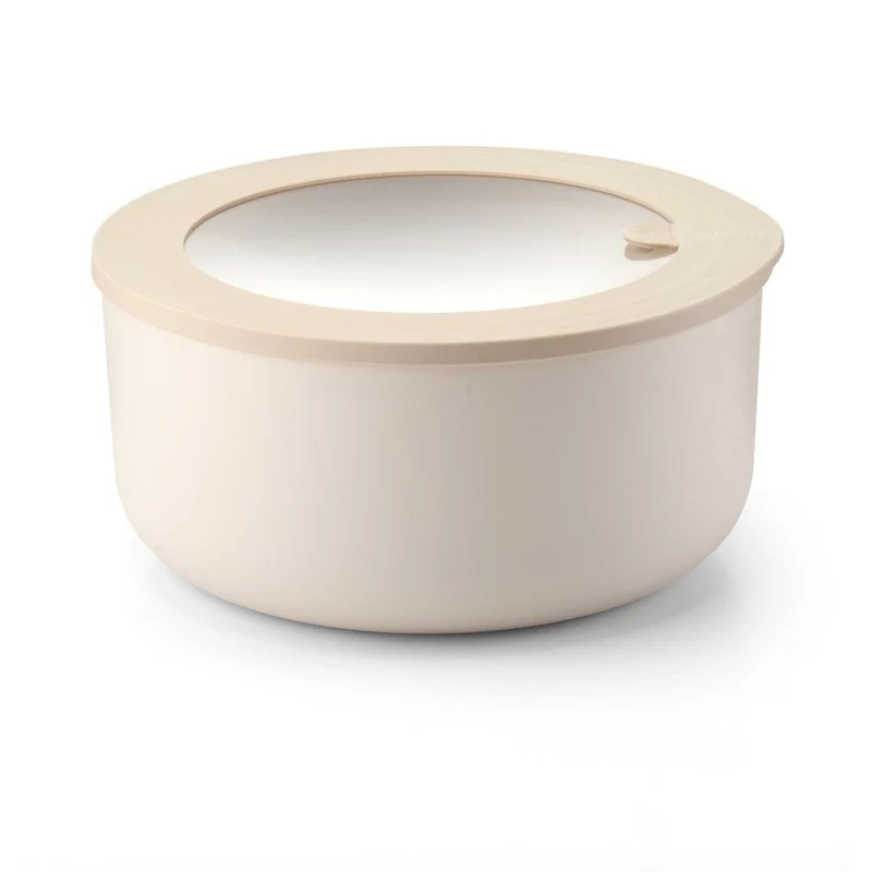 Contenitore ermetico tondo XL Store&More Bio – Argilla