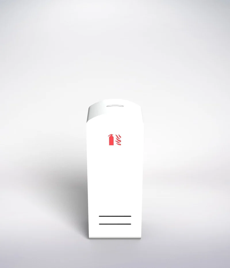 Fire Extinguisher Cabinet Soprano - White