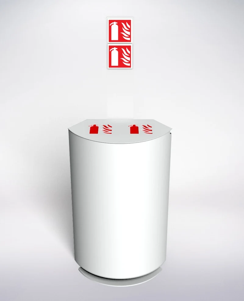 Double Fire Extinguisher Cabinet - Alto