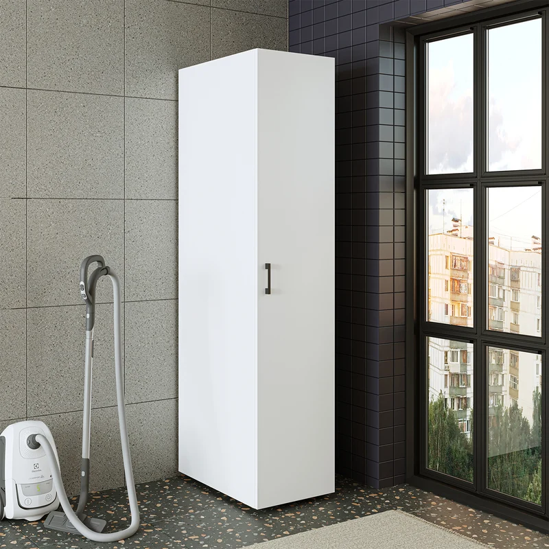 Roomart Hochschrank, 45 cm, Mehrzweckschrank mit Einlegeböden, in 3 Farben
