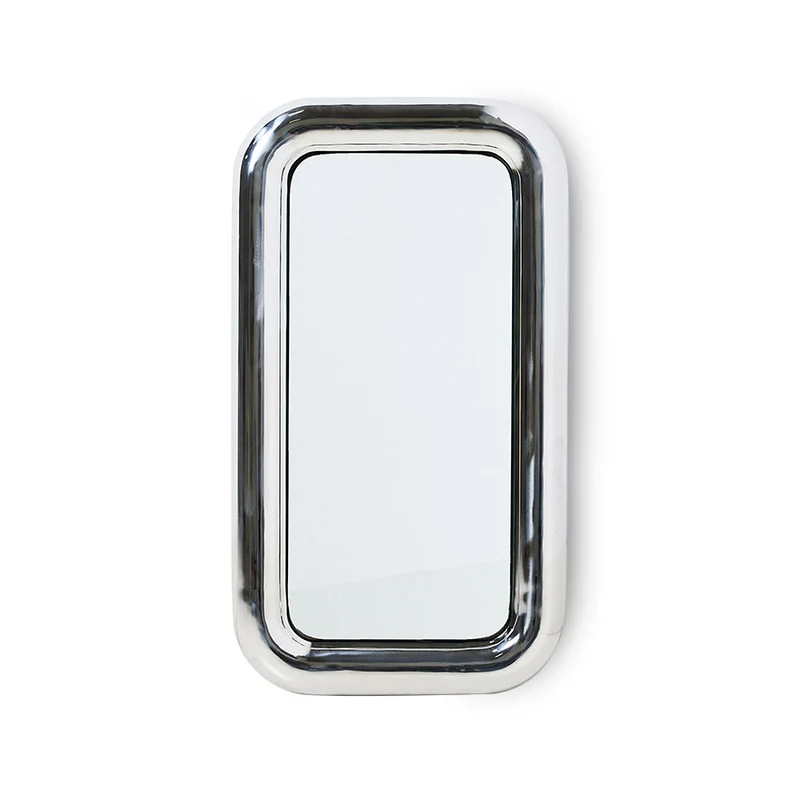 Specchio cromato Chubby