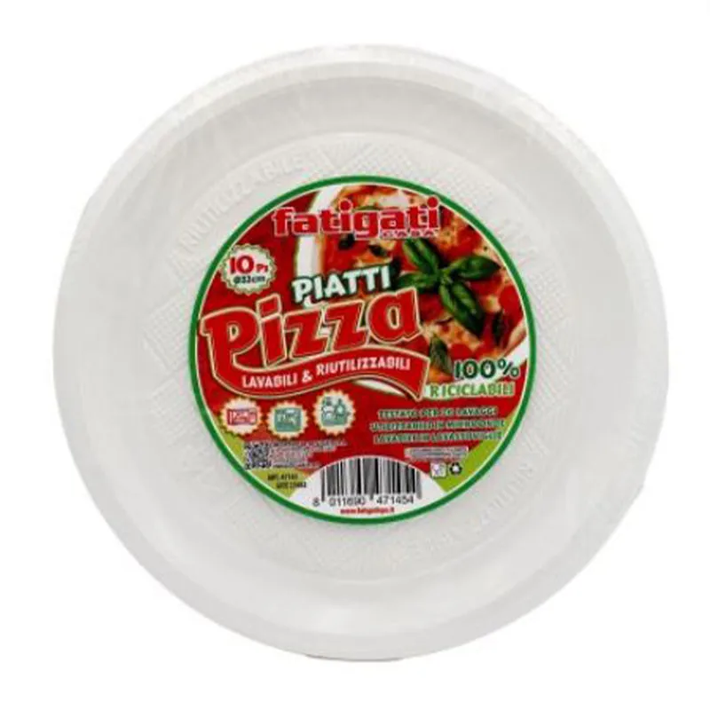 Piatti Pizza 10 Pezzi D. 23 Cm