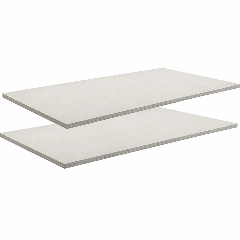 Ripiani Per Armadio Systema 99x55,4x1,80cm 2pz