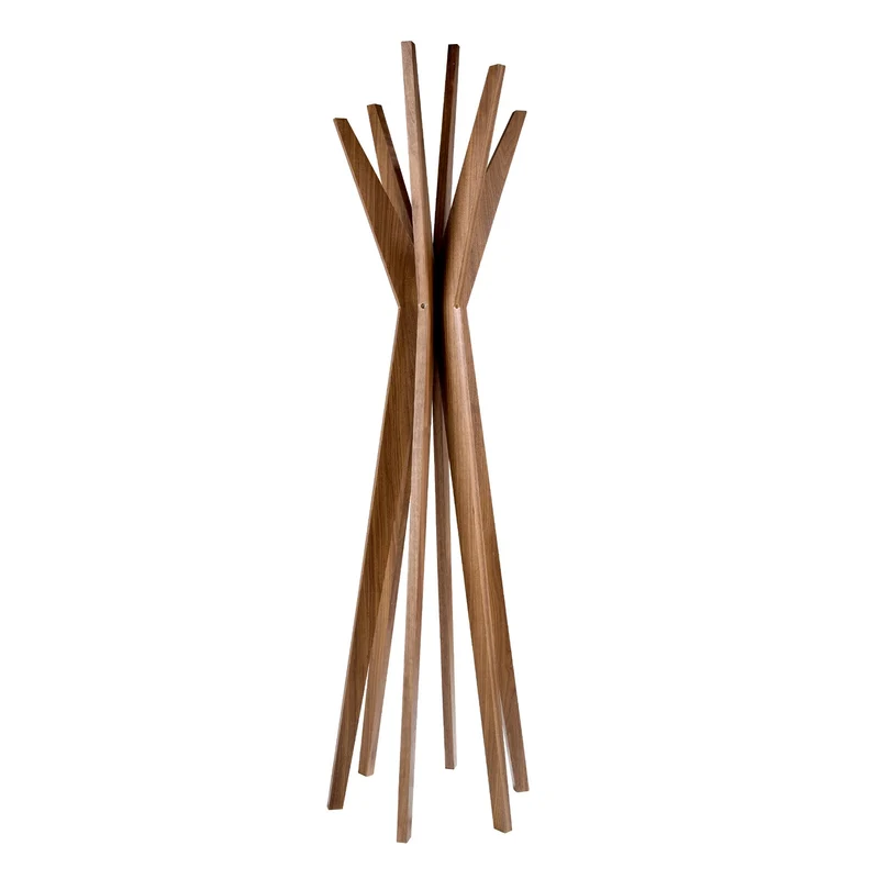 Appendiabiti in legno di noce 0 x 50 x 190 cm