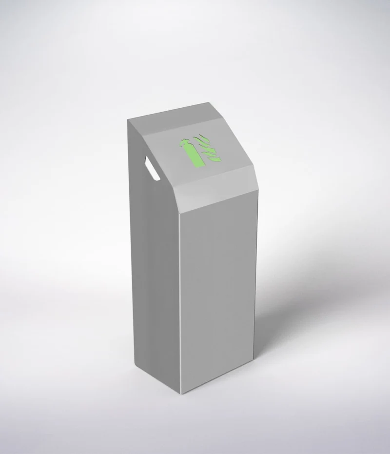 Opus Aluminium Cover - Cabinet for 6L, 6kg or CO2 2kg Fire Extinguisher