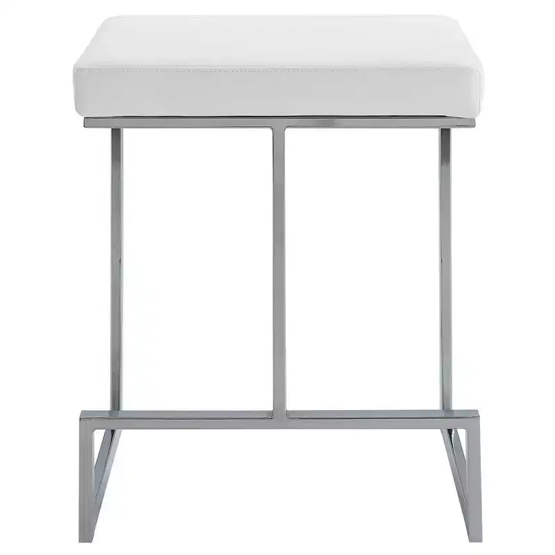 Consolle moderna rettangolare in finto marmo - Piano in pietra, Base in acciaio inossidabile spazzolato