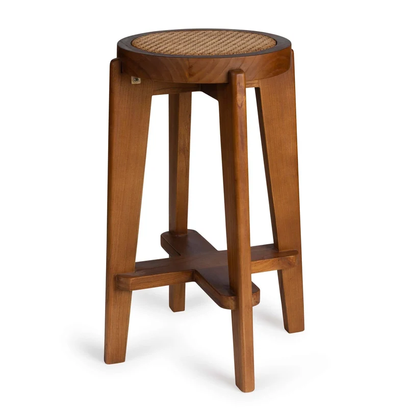 Bar Stool Cane DT.W.19. - Dark Brown