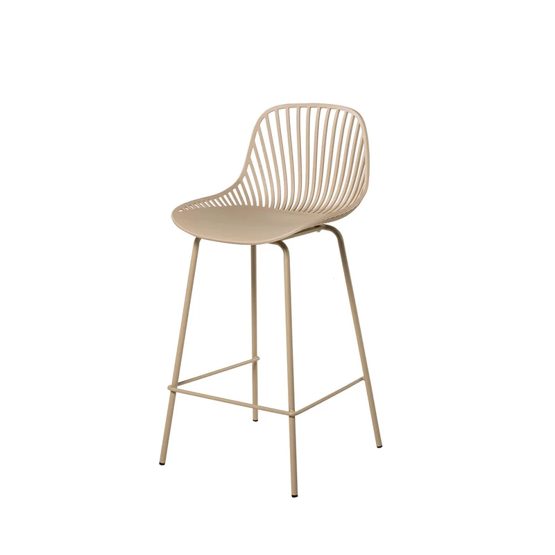 Sgabello peyton beige