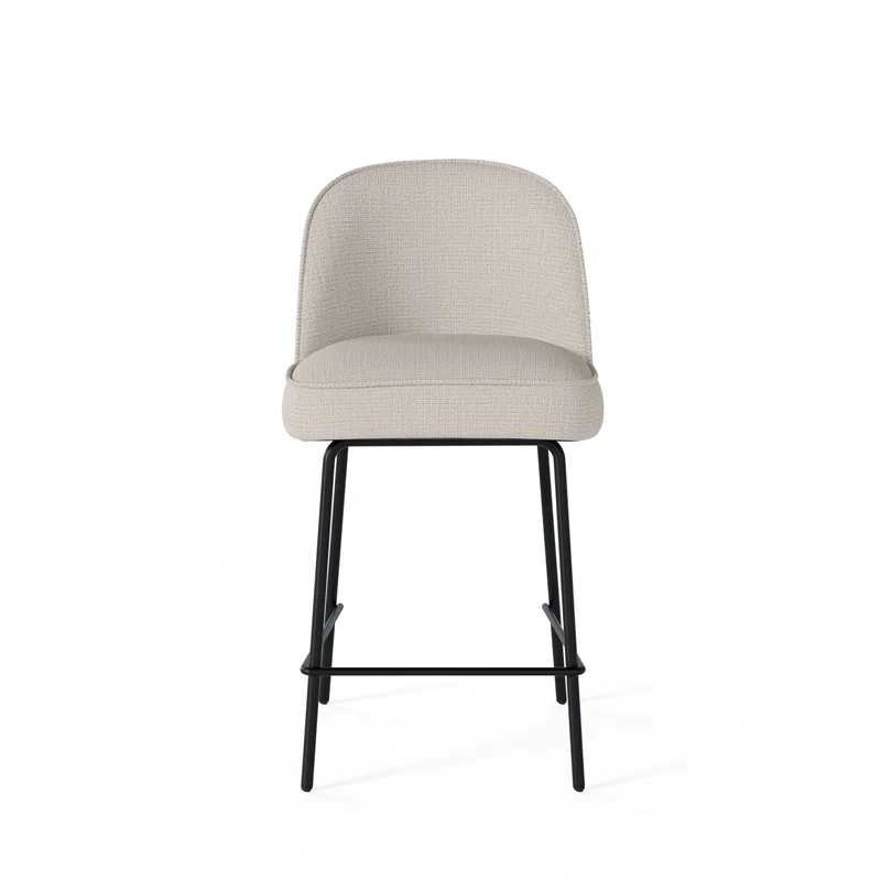 Sgabello nelson beige