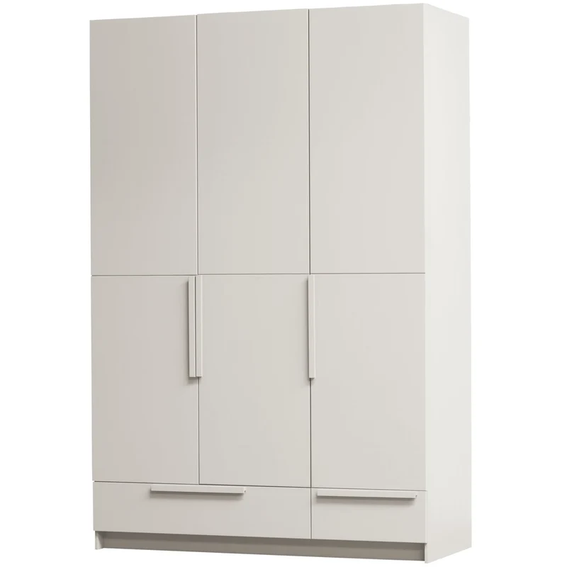 Armadio pure 3 pri ante doppie pine dust
