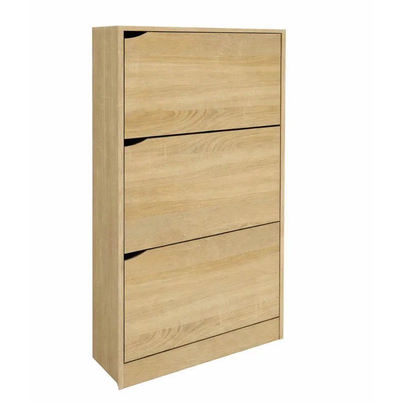 Scarpiera Plam 3 Ante Rovere 63x24x115cm