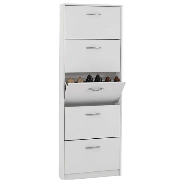 Scarpiera Anja Bianca 69x115x17 Cm