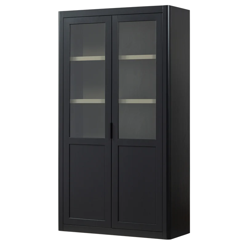 Vetrina gunnar in pino nero opaco [fsc]