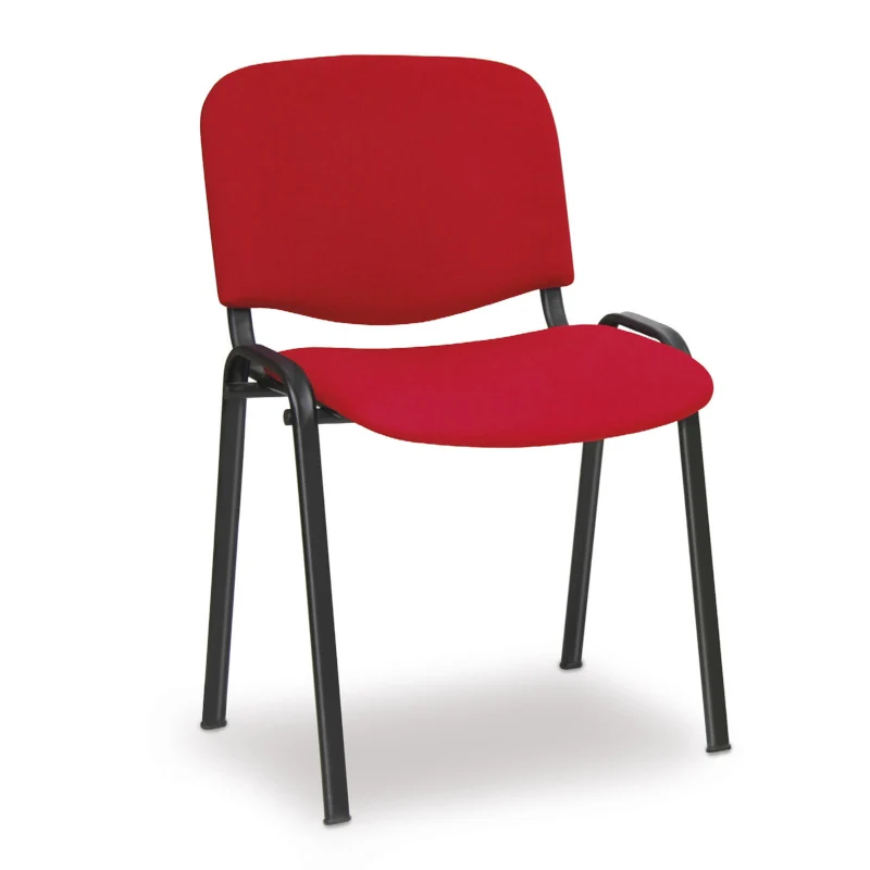 Sedia Salerno Per Ufficio Rossa