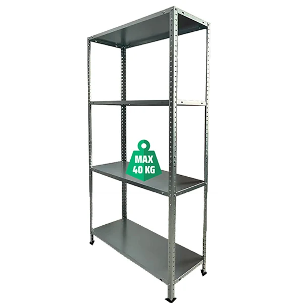 Scaffale Aurelio 4 Ripiani 75x30x150 Cm