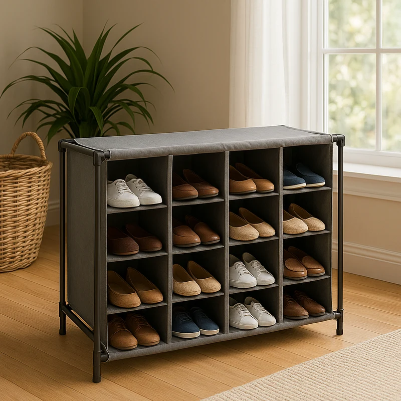 Scarpiera In Tnt Bilbo 16 Paia 84x37x63cm