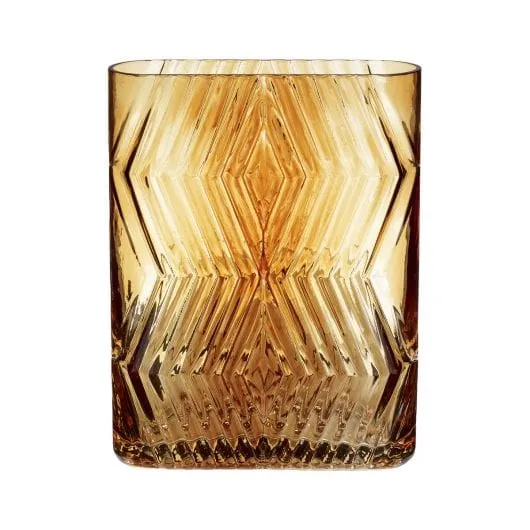 Vaso in vetro ambrato by Hübsch