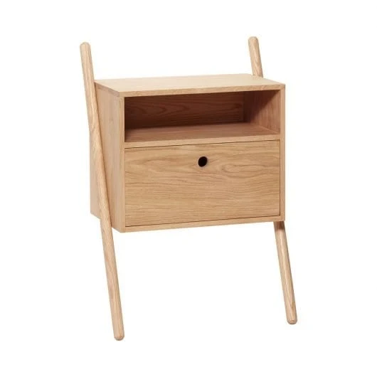 Cassettiera LEAN in legno by Hübsch